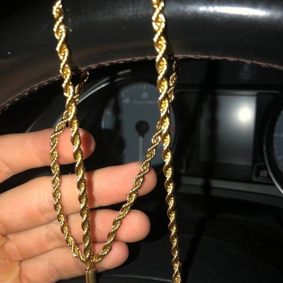18K Gold Lobster Chain With Clasp - Picture 3 of 3
